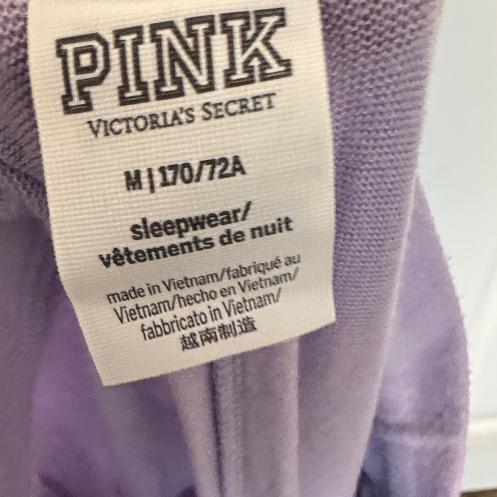 PINK Victoria's Secret Lavender Joggers - Picture 4 of 4